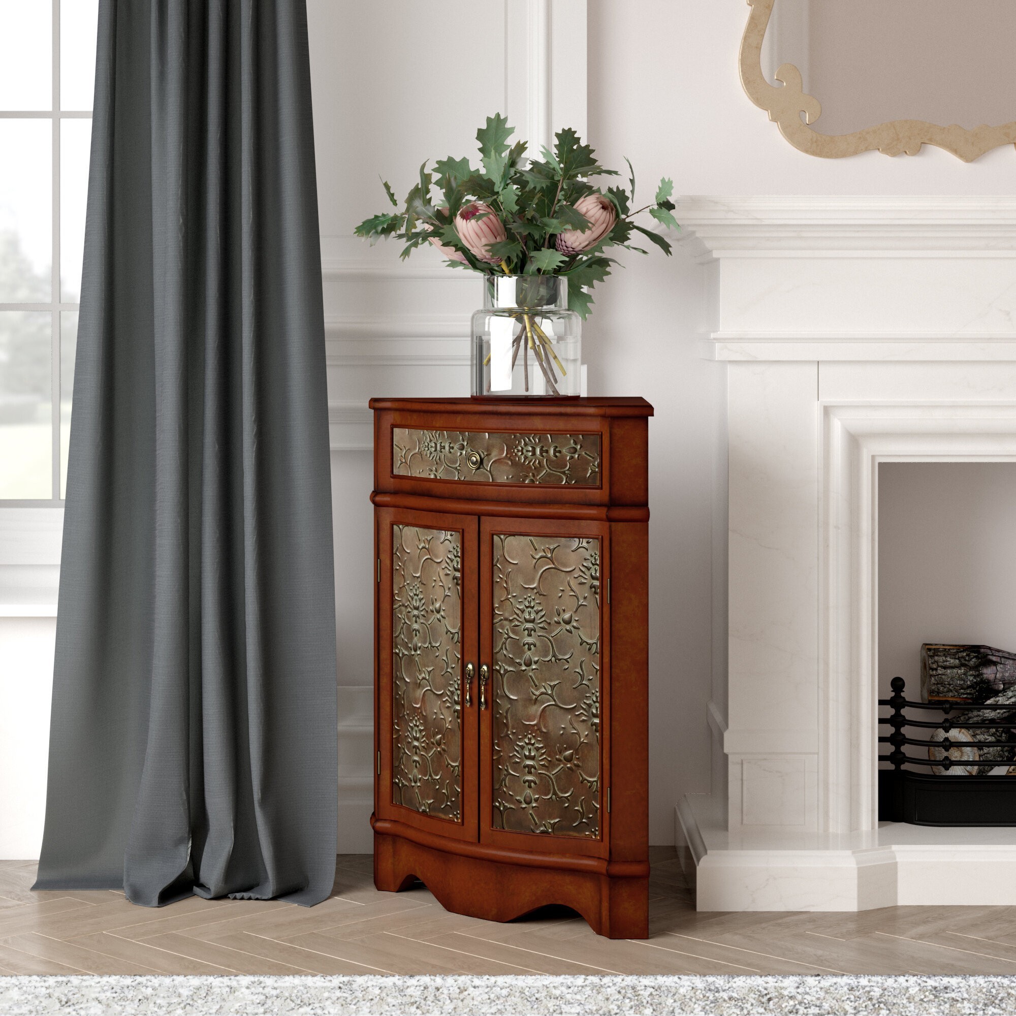 10 Living Room Corner Cabinet Designs You Will Love
