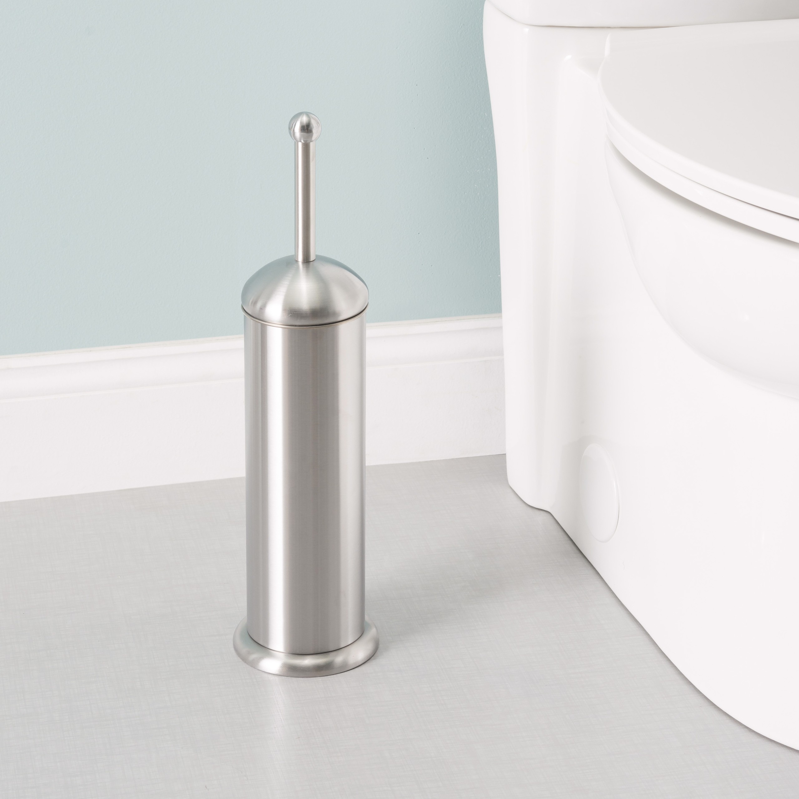 Free Standing Toiler Brush and Holder