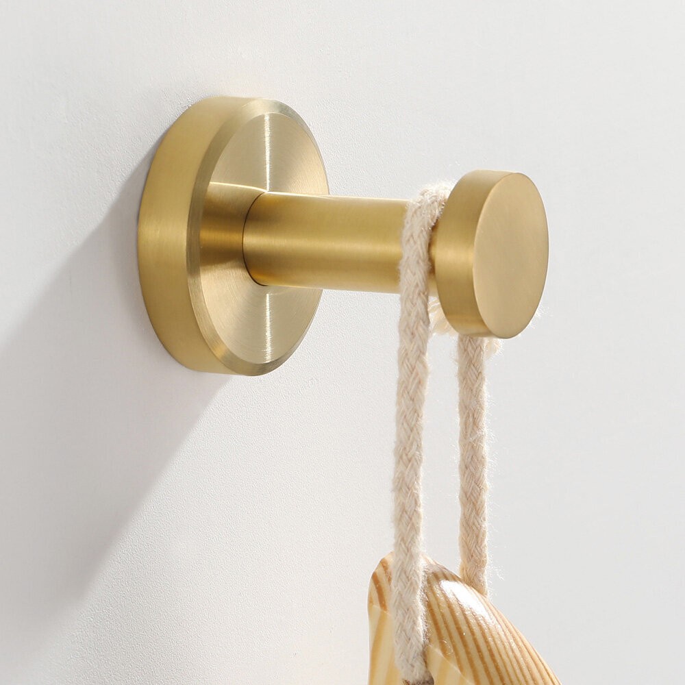 Golden Traditional Metal Wall Mounted Towel Hook