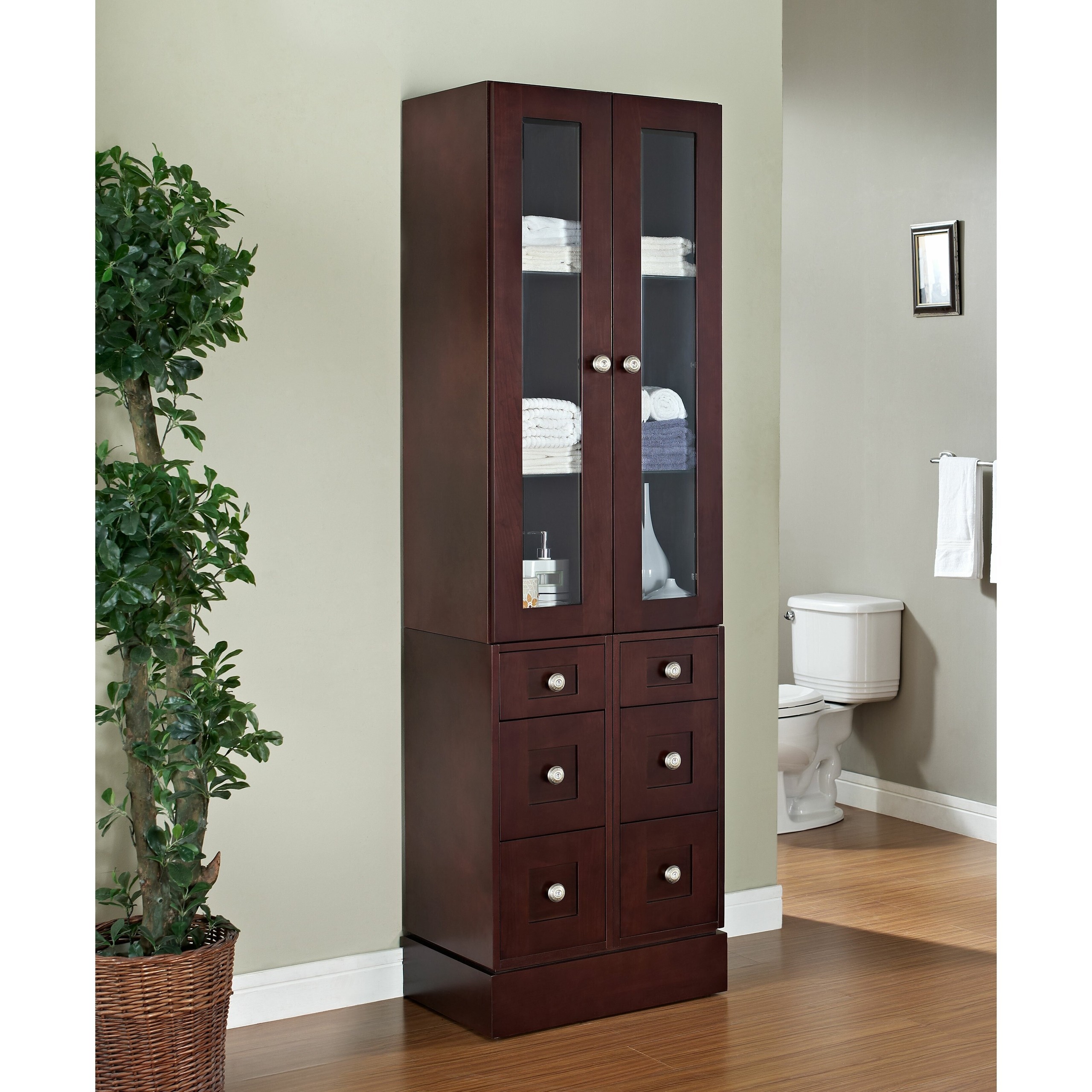 Gray Traditional Solid Wood Wall Shelf