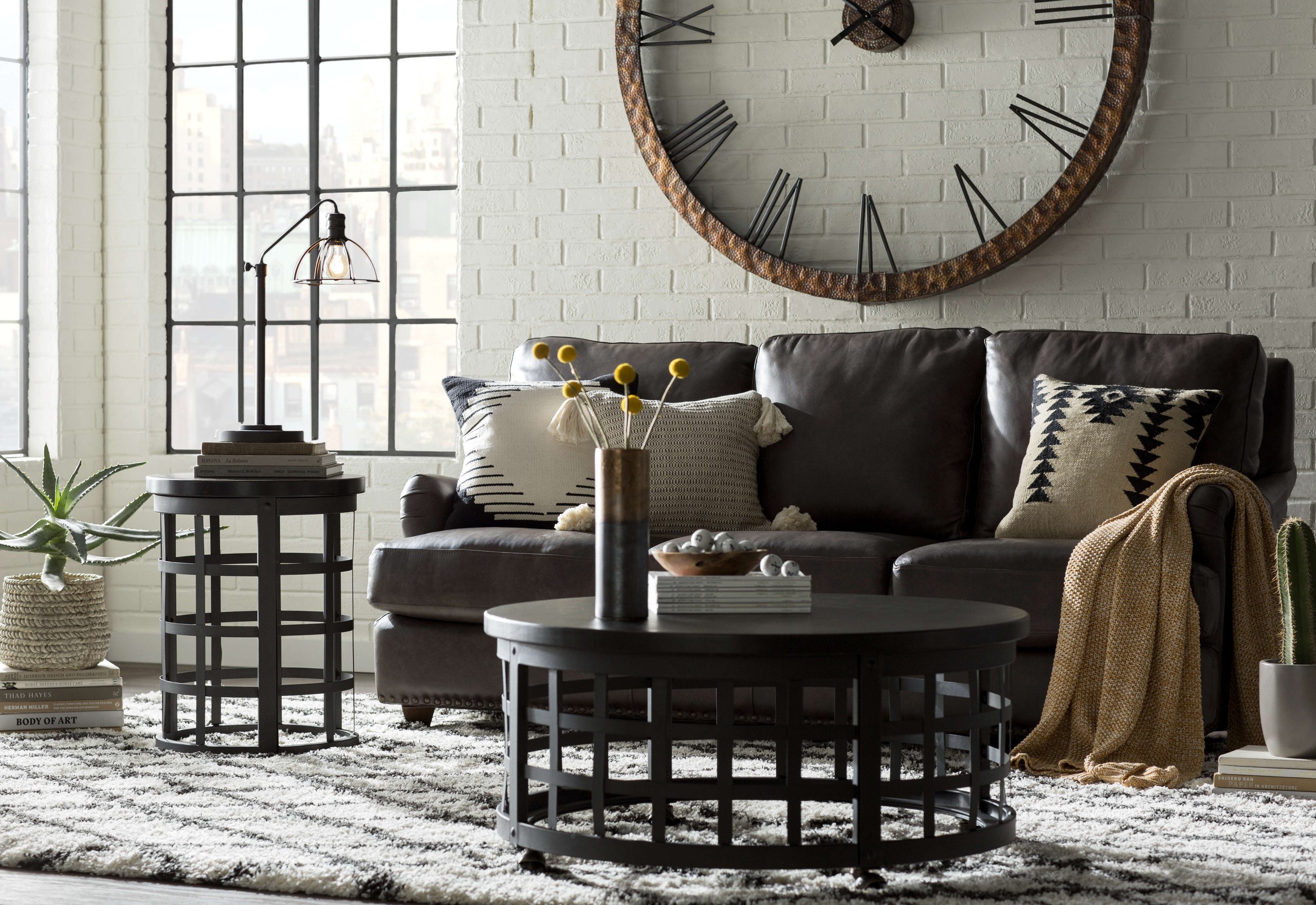 Industrial Living Room Design