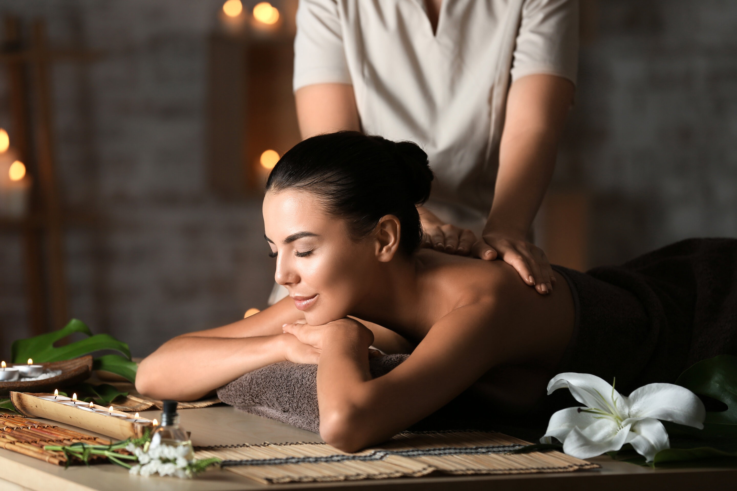 Massage In Spa Salon