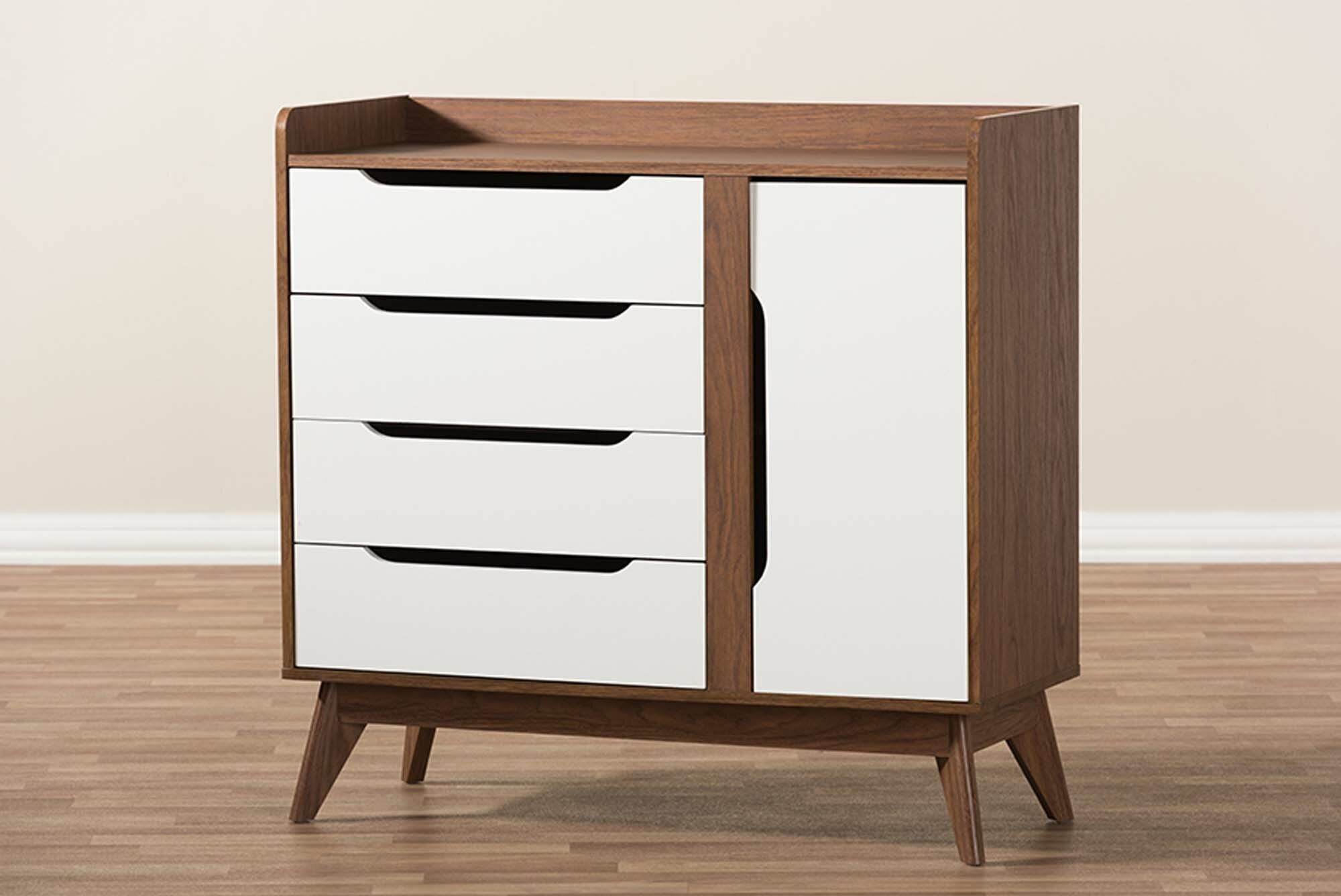 Minimalist Scandinavian Shoe Storage Cabinet