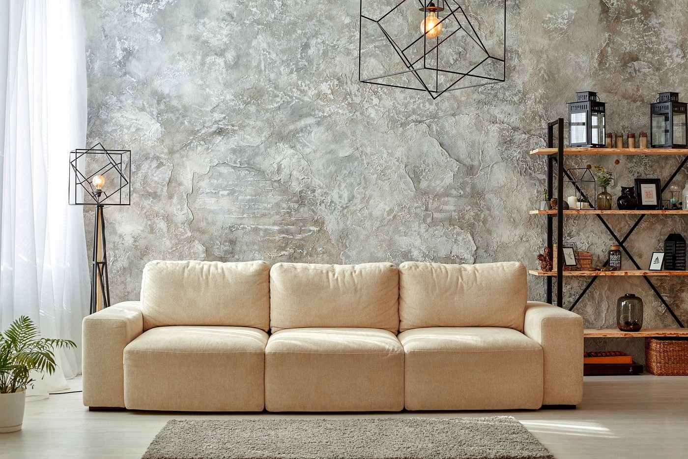 Modern Interior Of Living Room