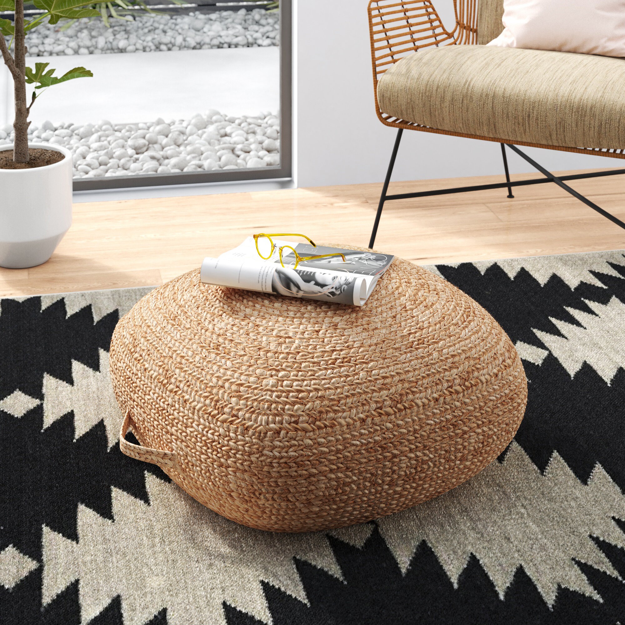 Mosche Jute Floor Pillow