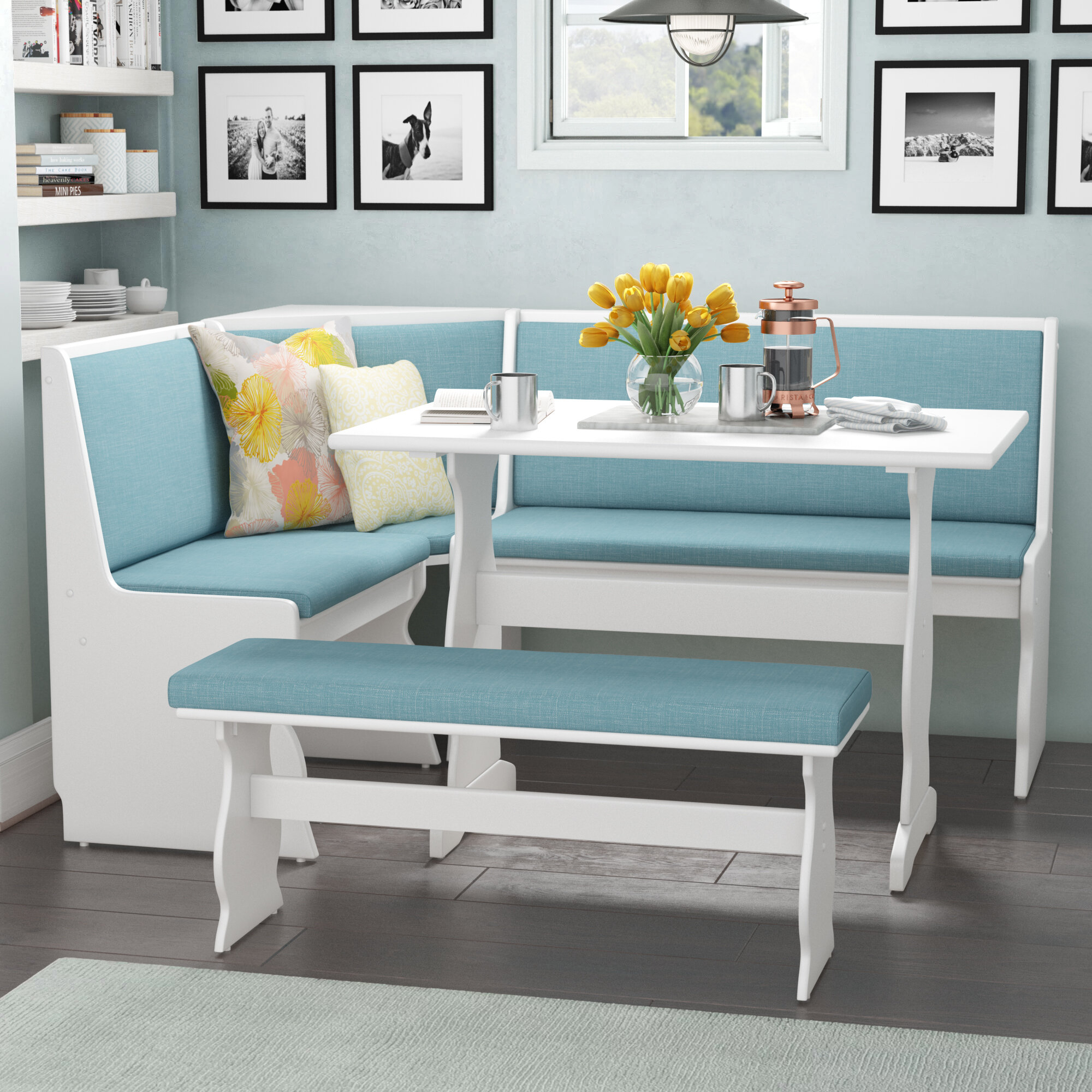 Olivia Breakfast Nook Dining Set