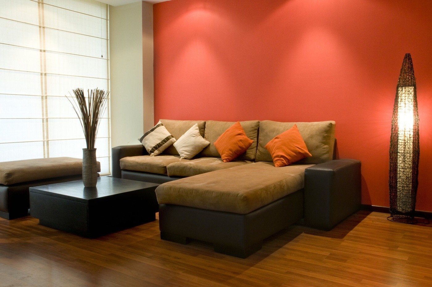 Orange Brown Interior