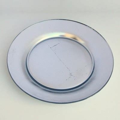 Reflective Glass Dinner Plate