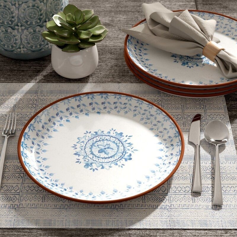Round Decorative Dinner Plate 