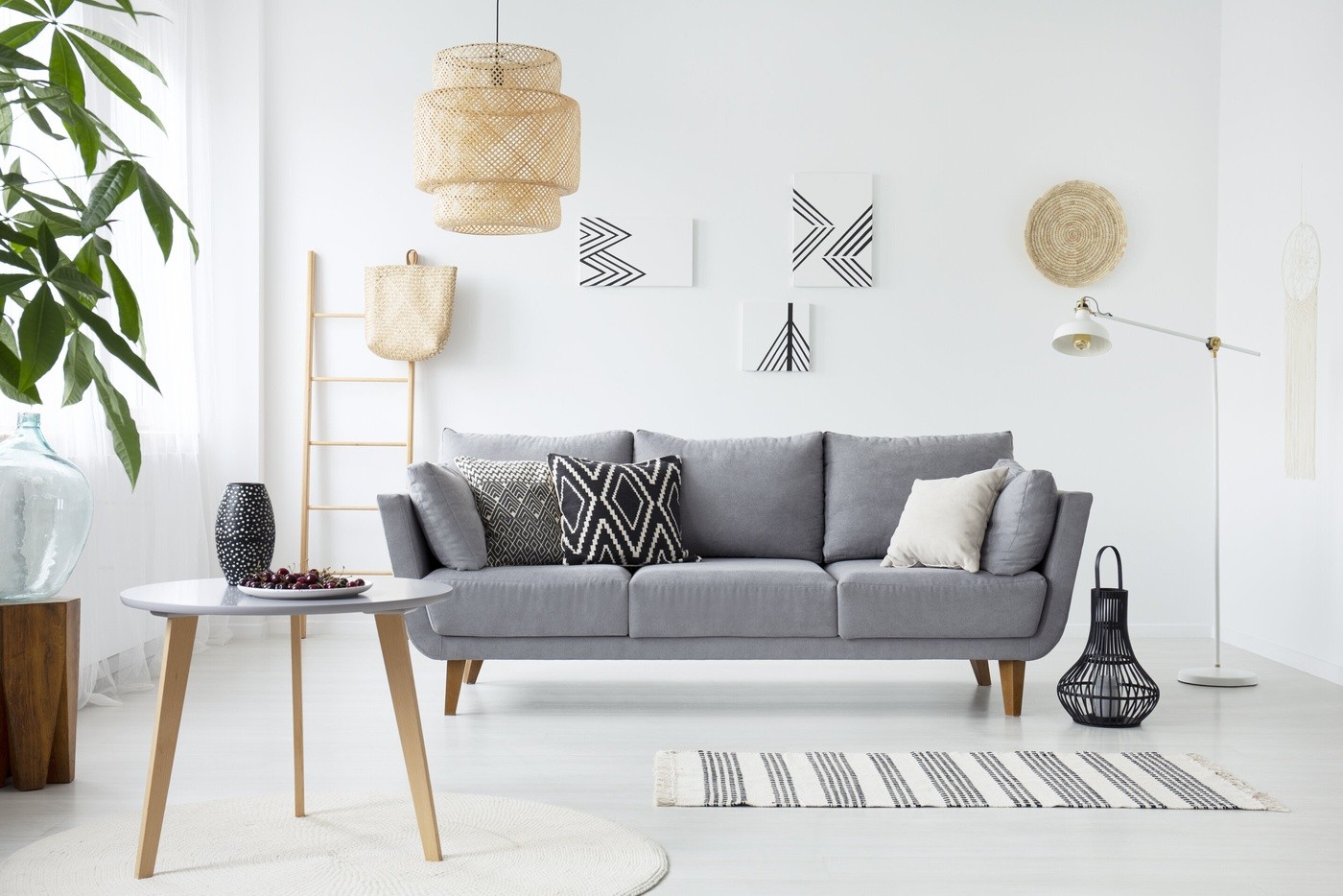 Simple Living Room Interior