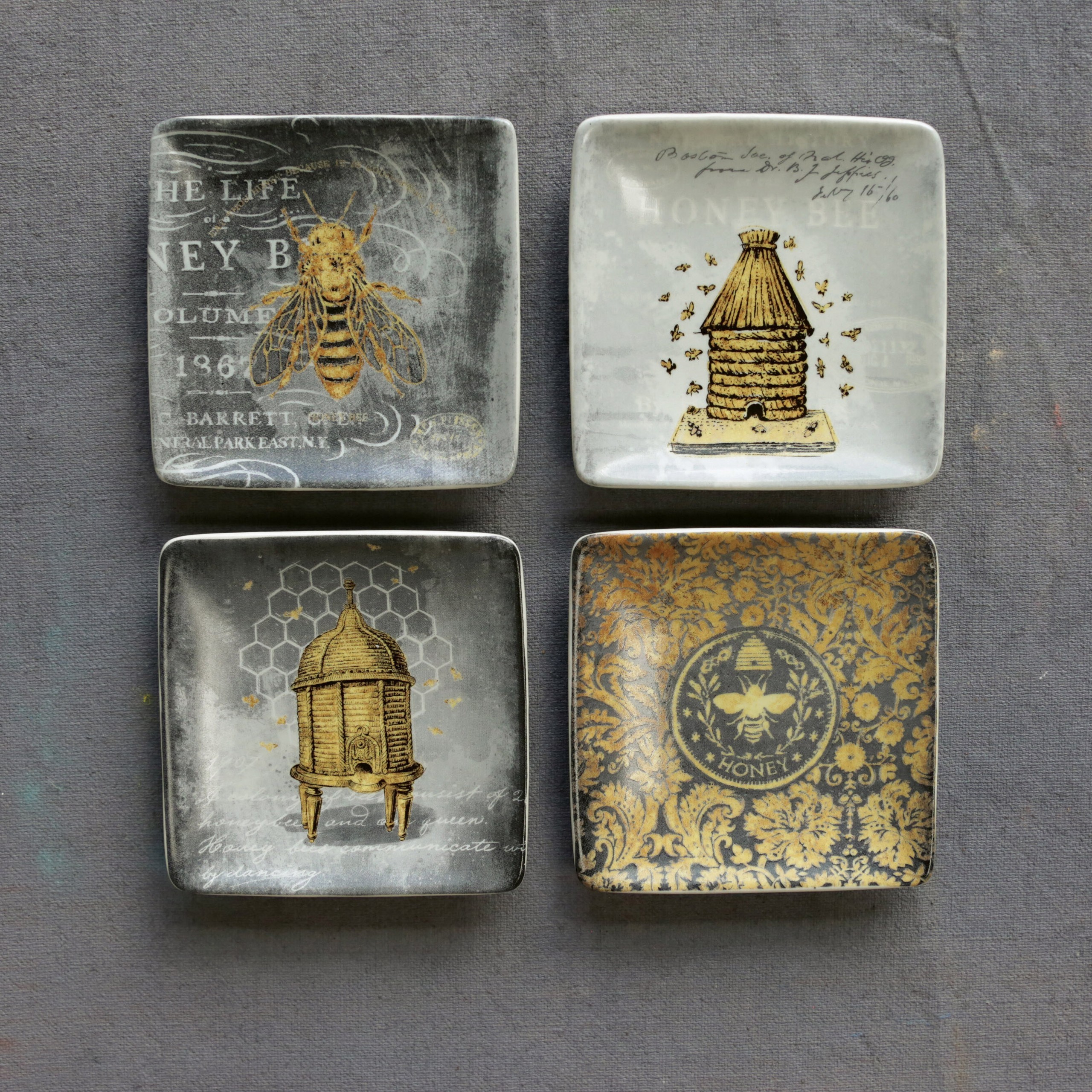 Small Decorative Square Dinner Plates