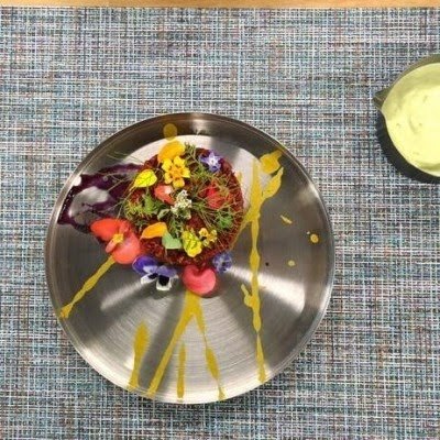 Stainless Steel Dinner Plate