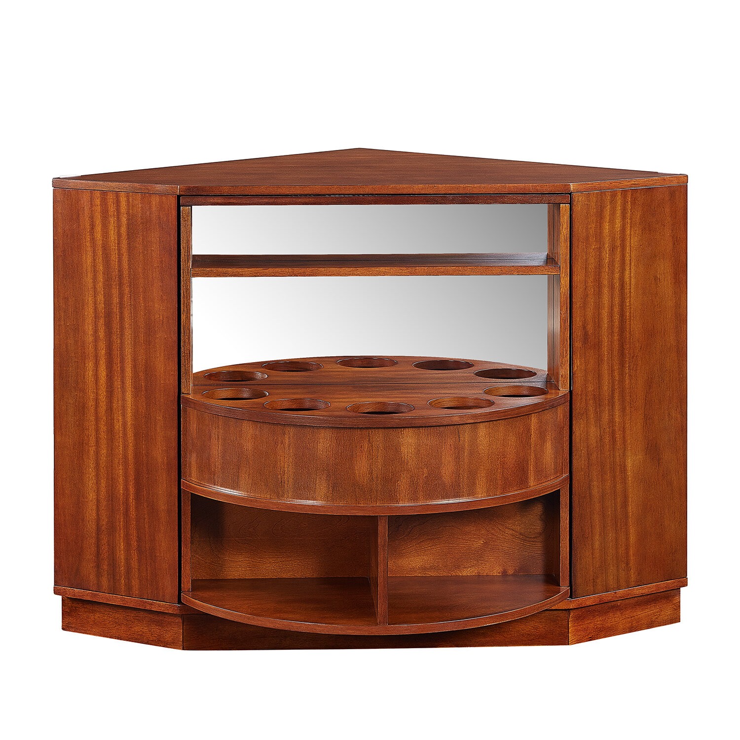 Studley Rotating Corner Bar Cabinet