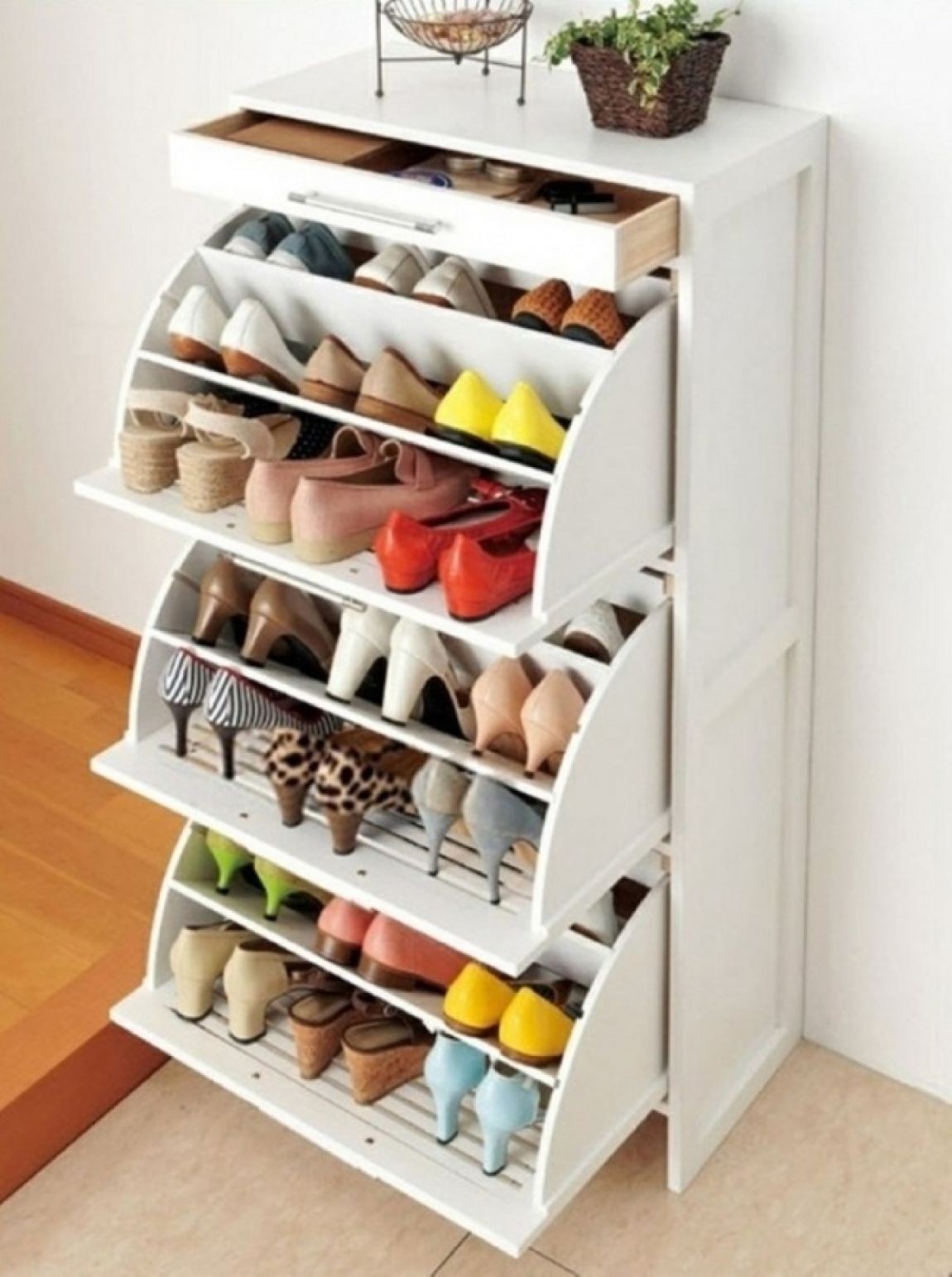 Stylish Simple Shoe Storage Cabinet