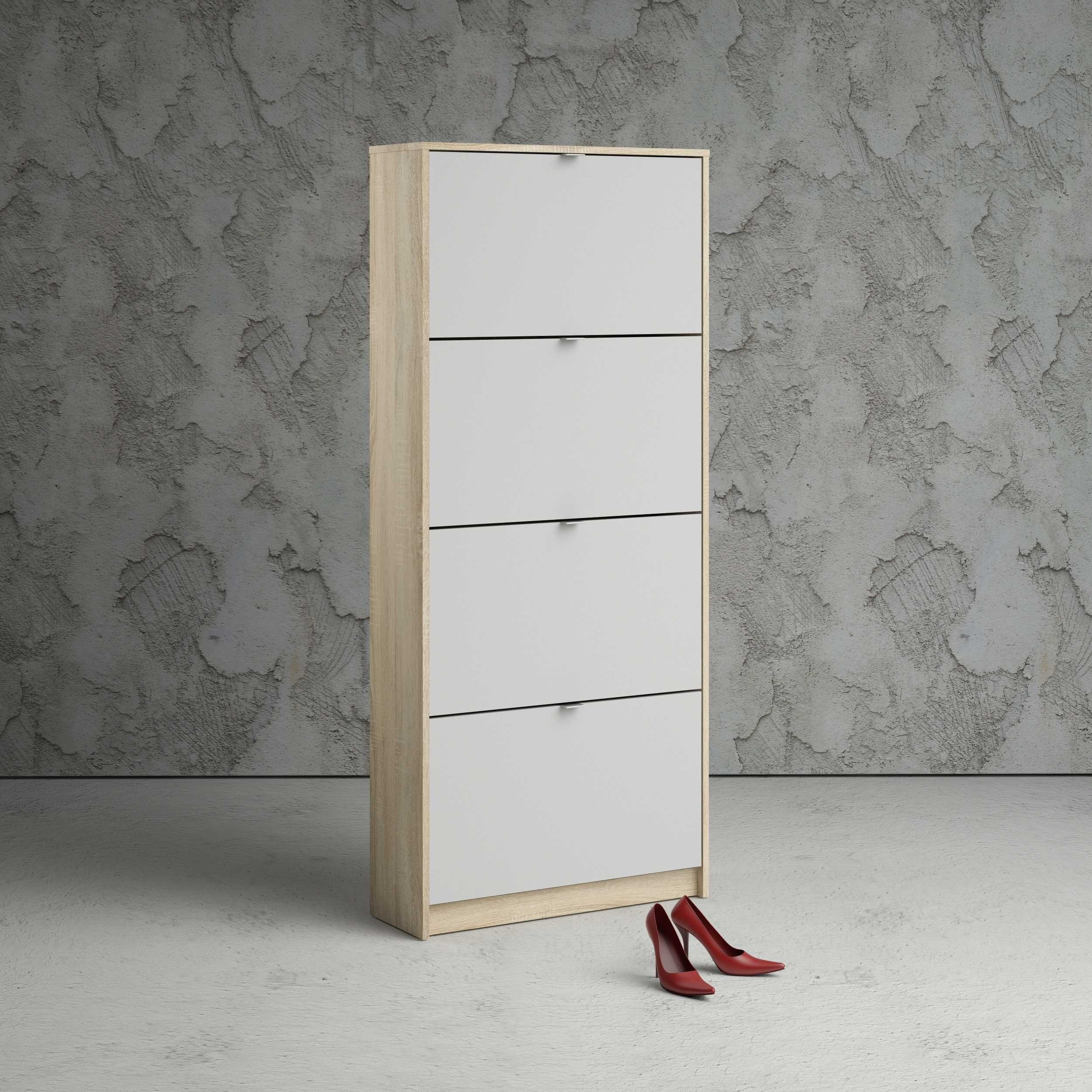 Tall Drop Down Shoe Storage Cabinet
