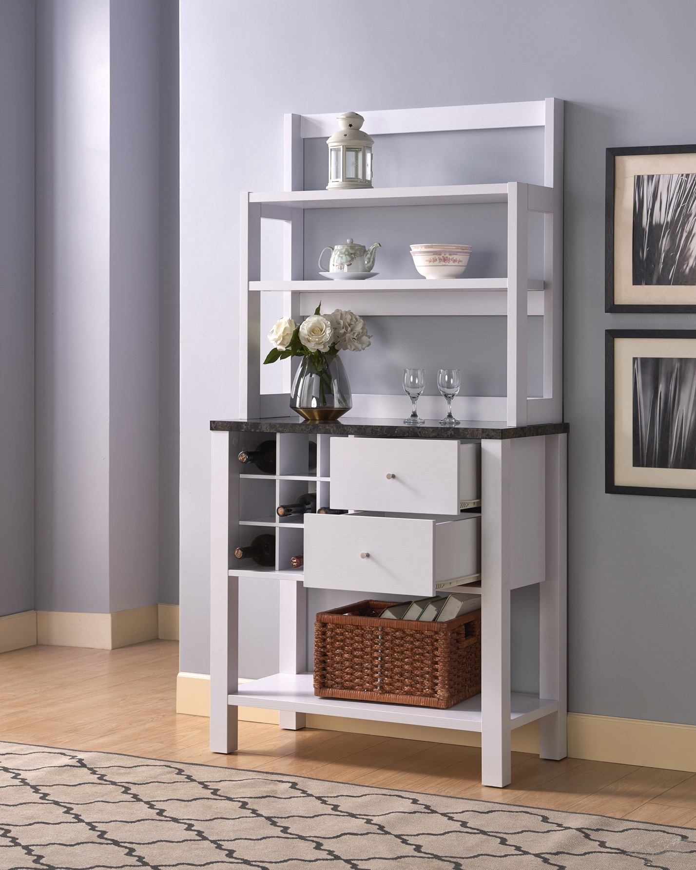 8 Awesome Uses of a Baker’s Rack