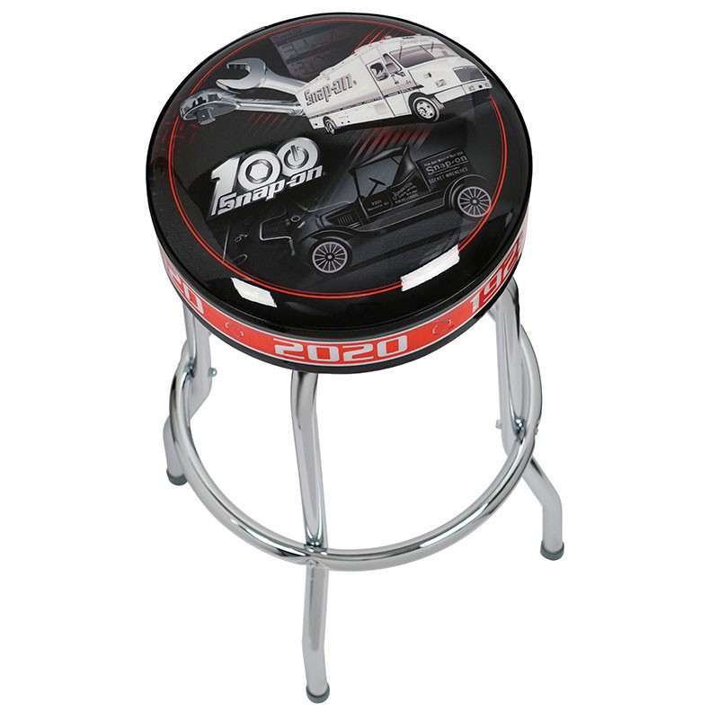 100th anniversary bar stool snap on gear