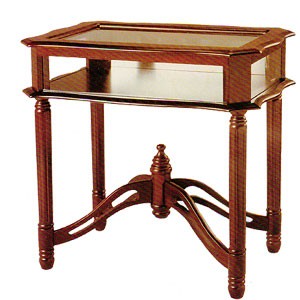 Curio cabinets glass top curio table 4638_ itmfs65