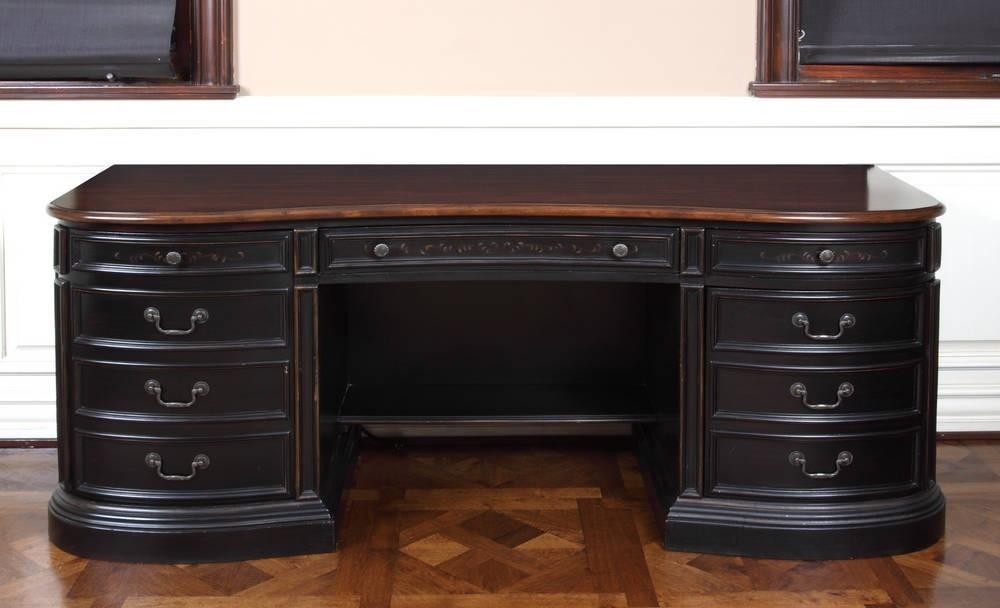 Hooker seven seas kidney shaped desk current price 800