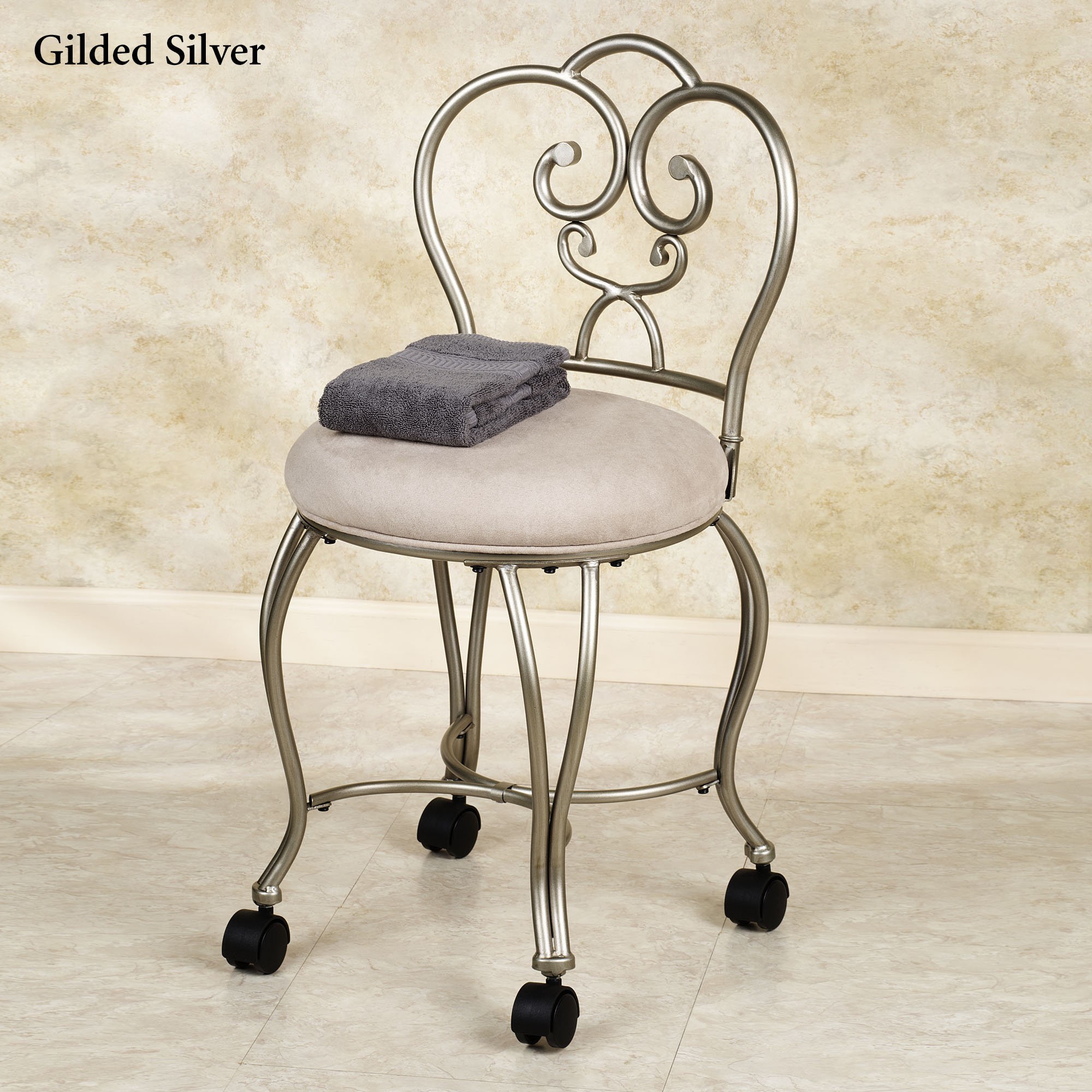 Rolling vanity stool homesfeed 14
