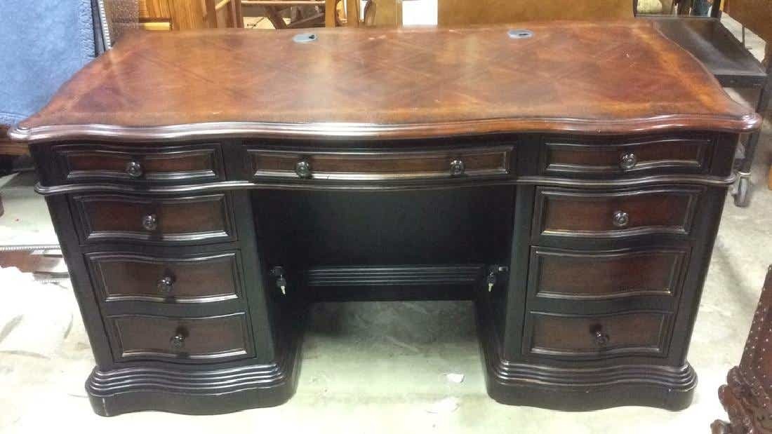 Seven seas by hooker furniture executive desk