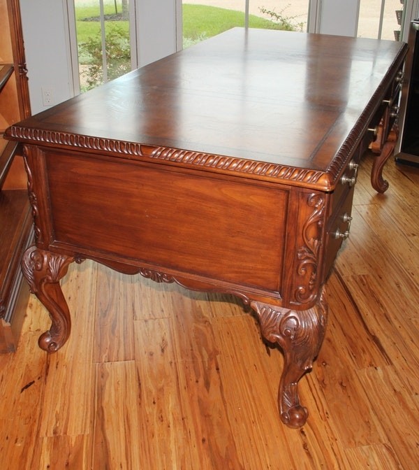 Seven seas executive desk by hooker furniture ebth 3