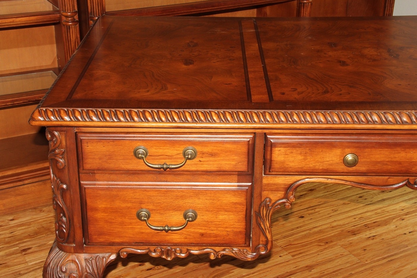 Seven seas executive desk by hooker furniture ebth