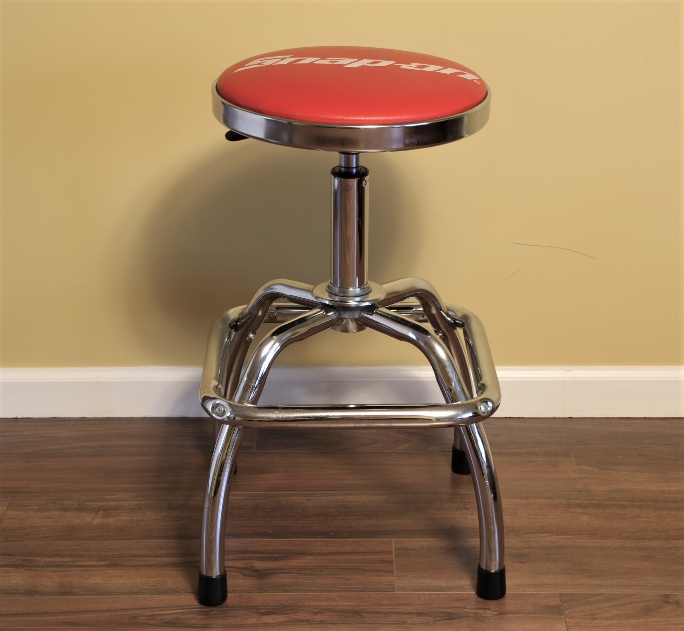 Snap on chrome stool 55949 black rock galleries