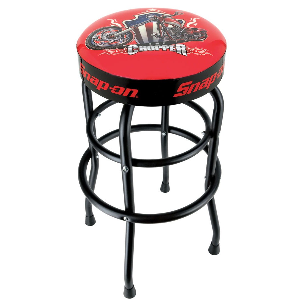 Snap on r garage shop swivels 360 degree bar stool