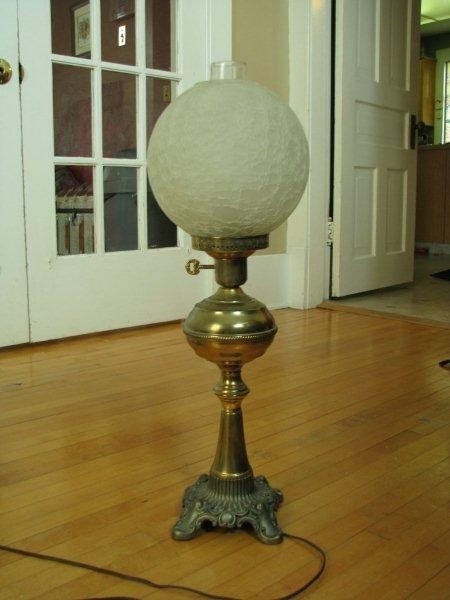 Antique lamp lighting antique miller globe for juno lamp