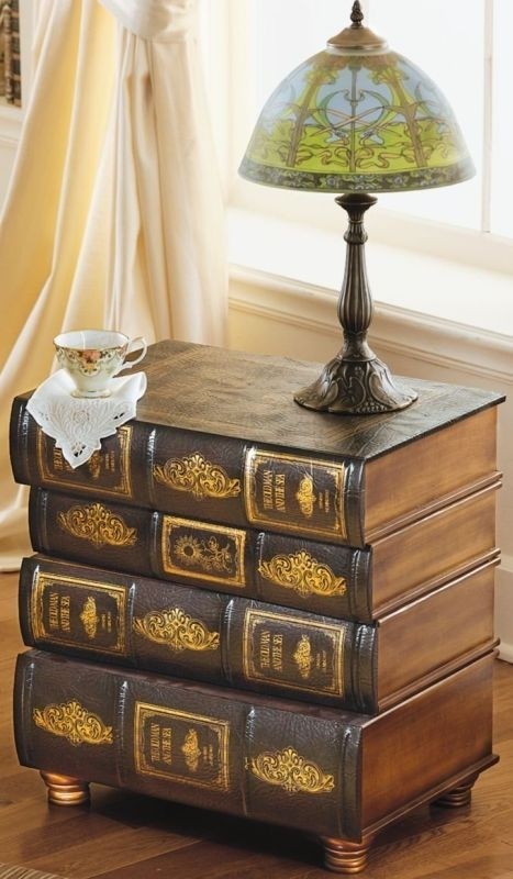 Library book side table something similar to the