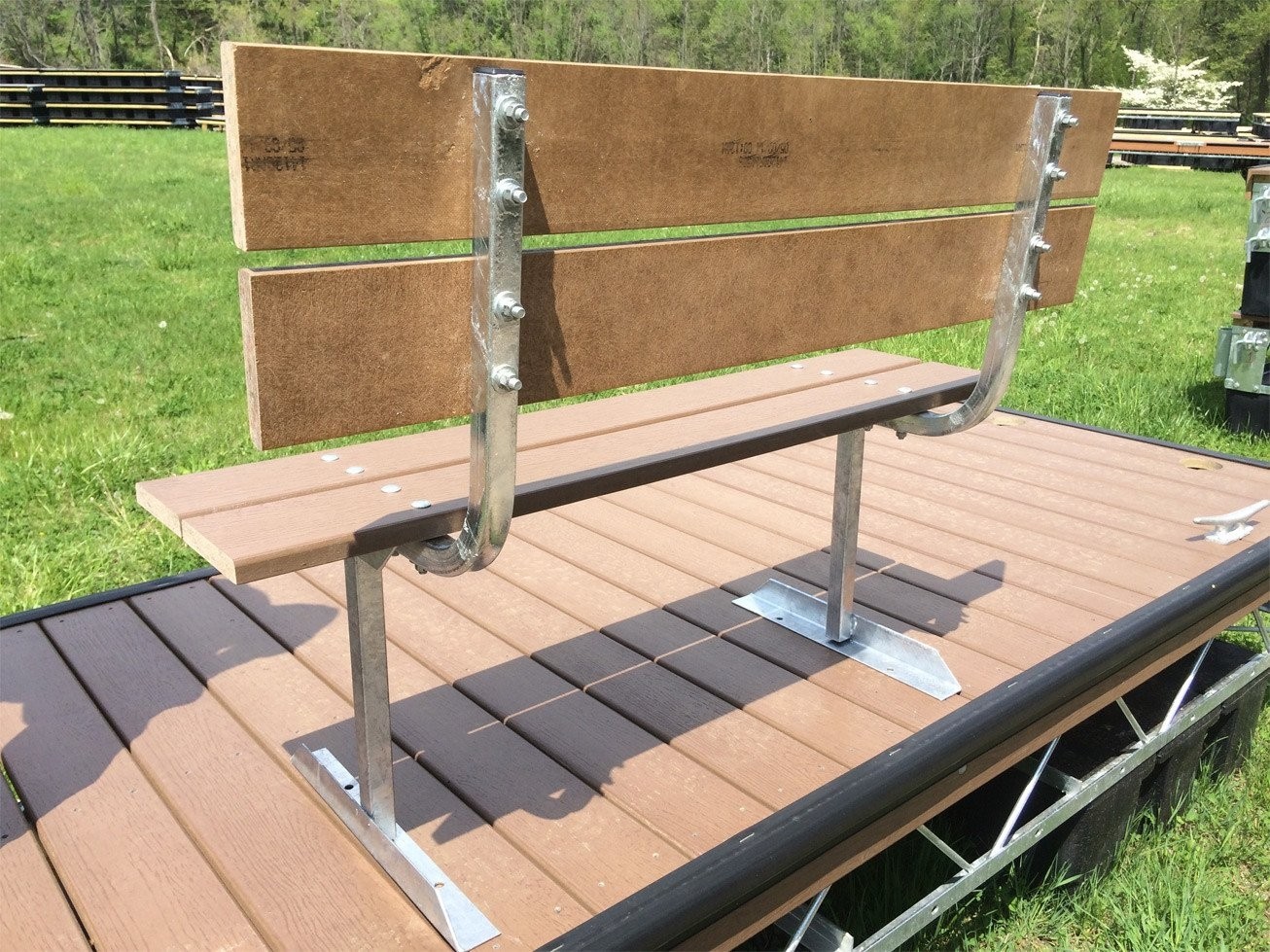 Simple bench boat dock accessories american muscle