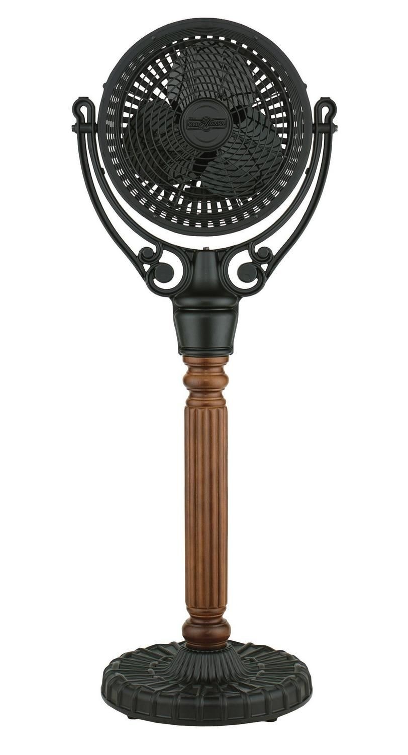 Bronze pedestal fan pedestal fan floor fan vintage