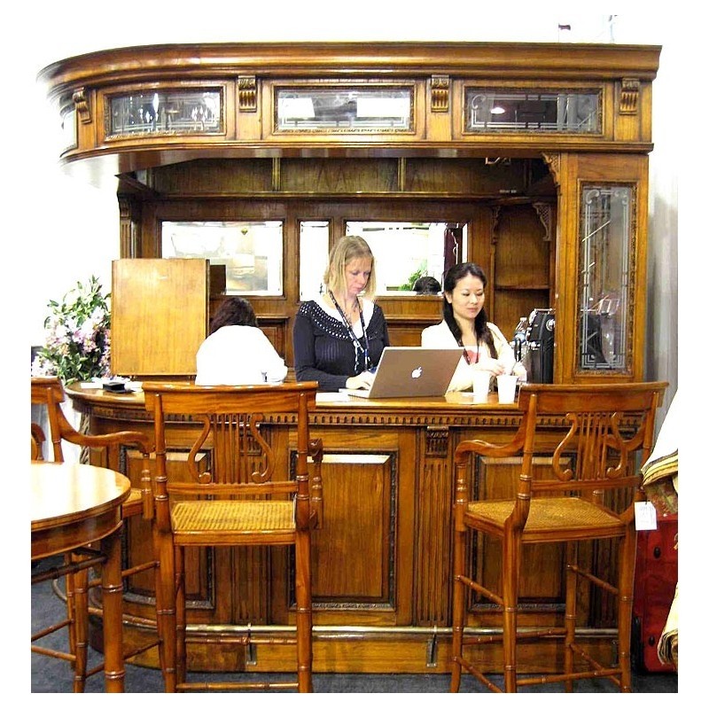 Home traditional handmade english bar model one house of