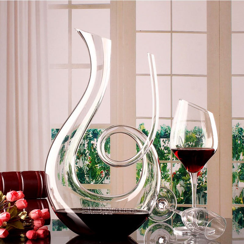 Hand Blown Wine Decanter