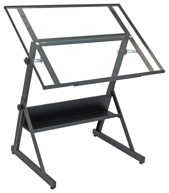 Solano 42 adjustable table modern drafting tables