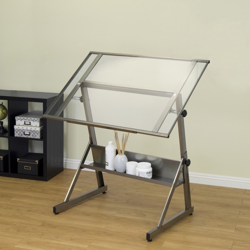 Solano 42w x 29 5d adjustable height drafting table