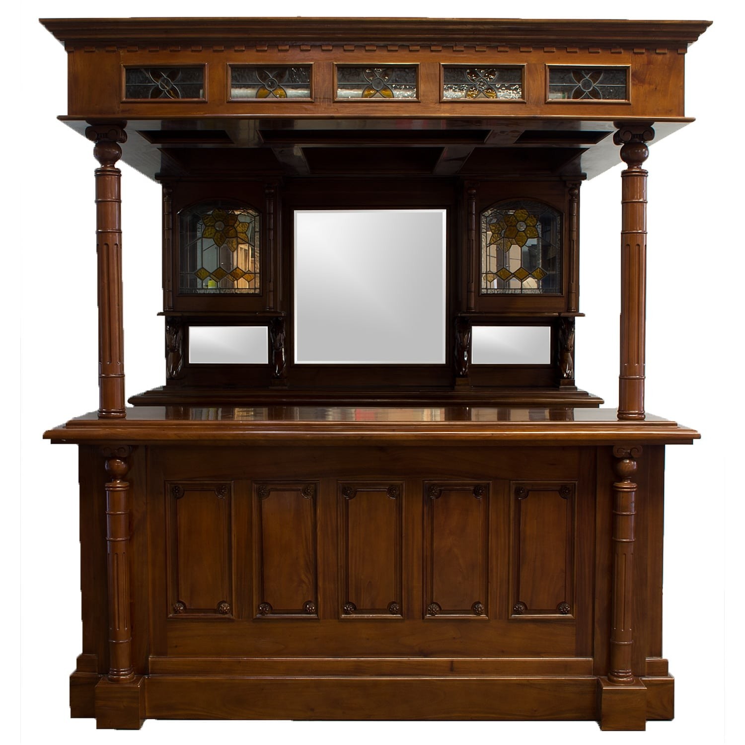 The dublin canopy home bar tavern old antique style
