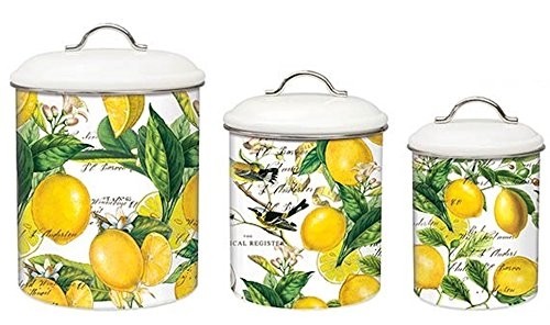 Yellow canisters sets
