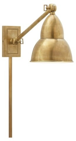 1 light french library wall lamp brass lamp wall lamp