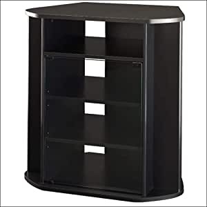 Amazon com corner tv stand stereo cabinet furniture rack