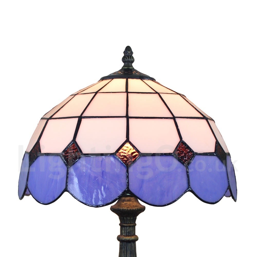 Diameter 30cm 12 inch handmade rustic retro tiffany