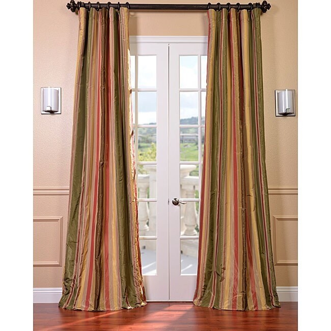 Exclusive fabrics signature stripe mirage faux silk