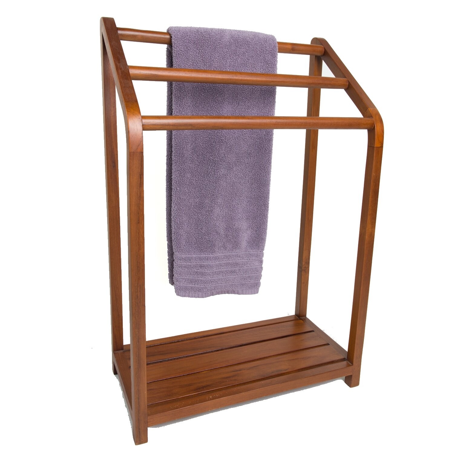 Aqua teak spa teak freestanding towel stand reviews