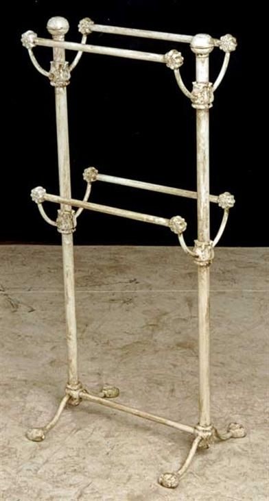 Double decker quilt rack quilt display wrought iron
