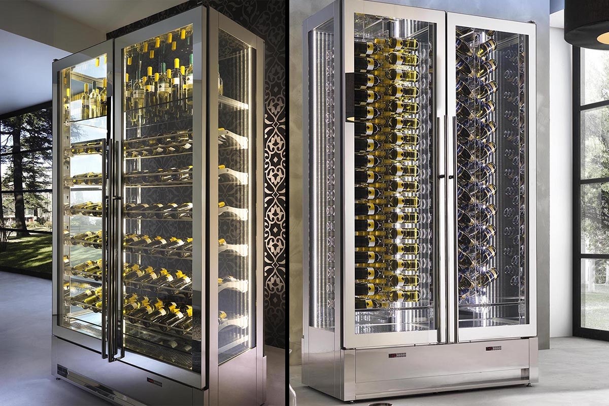 Wine display cases advanced gourmet
