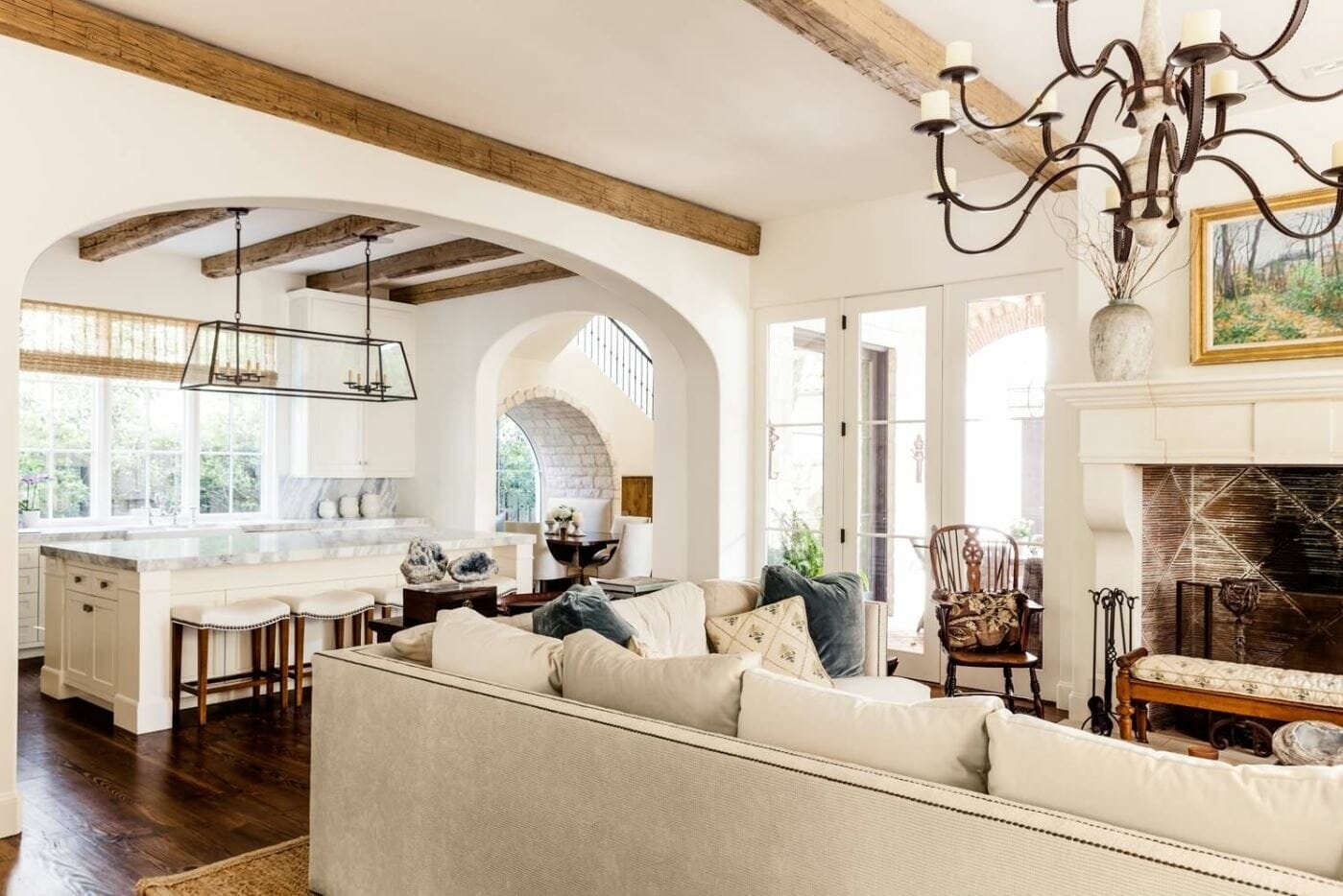 Before after mediterranean traditional online living