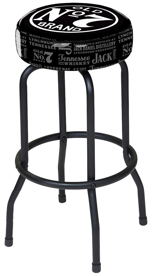 Jack daniels saloon logo bar stool