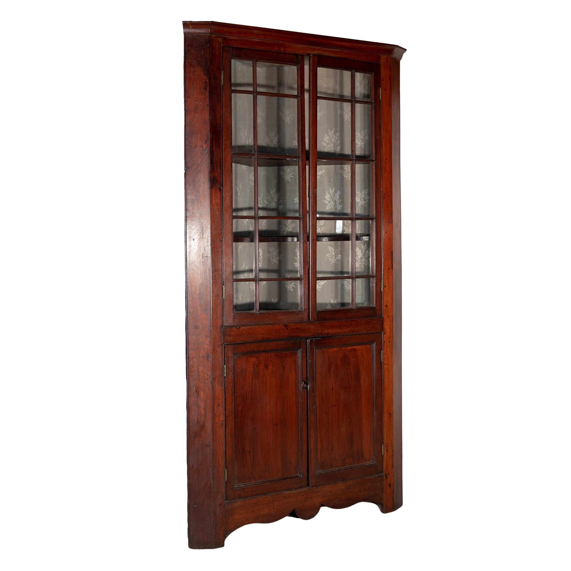 Large australian cedar corner cabinet lot 962109 allbids