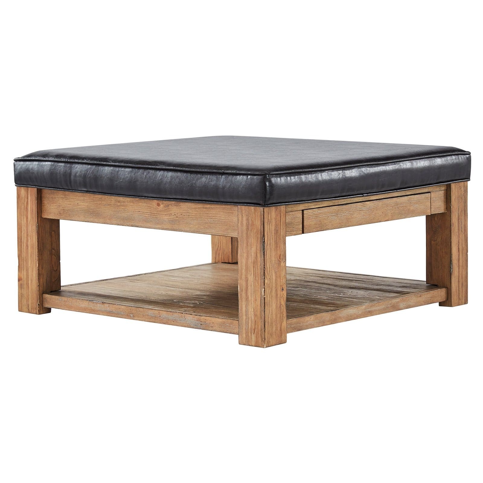 Humblenest famers market faux leather cushion straight leg